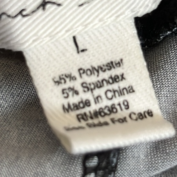 Women's Size Large French Laundry Print Pants - Picture 3 of 8